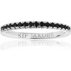 Silver - Svarta Ringar Sif Jakobs Ellera Zirkoner Ring 54 MM - Silver