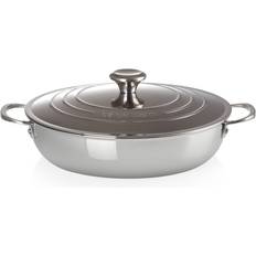 Le creuset signature stainless steel Le Creuset Stainless Steel Signature med låg 30cm