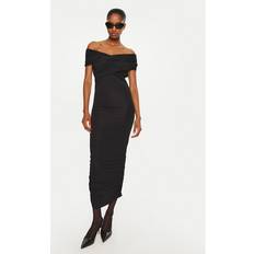 Margot Wrap Jersey - Svart