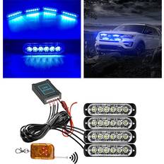 Aihontai 24 LED Strobe Car Light 12V