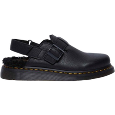 Dr. Martens Damen Pantoletten Dr. Martens Jorge II Ambassador Faux Fur Lined Slingback Mules - Black