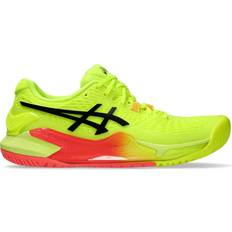 Women - Yellow Racket Sport Shoes Asics Women's Trainers Gel-resolution Paris Jaune