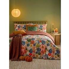 Orange Duvet Covers Furn Picking Patch Set King - Duvet Cover Orange, Green, Blue
