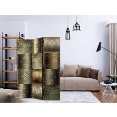 Gold Room Dividers East Urban Home Panel 135 cm W x 172 cm H Room Divider