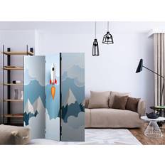 Red Room Dividers East Urban Home Panel 135 cm W x 172 cm H Room Divider