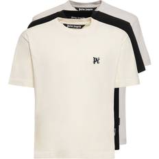 Palm Angels Överdelar Palm Angels Pack Of Monogram Cotton T-shirts