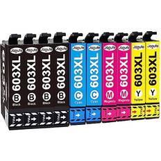 603XL Ink Cartridges Replacement for Epson 603 603XL 603-XL 603 XL for Expression Home XP-2100 XP-2105 XP-3100 XP-3105 XP-4100 XP-4105 Workforce