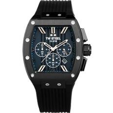 TW Steel Watches TW Steel Tonneau (42mm) Black Chronograph Black