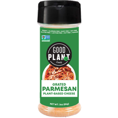 Lactose Free Spices, Flavoring & Sauces Good Planet Foods Grated Parmesan Plant-Based Cheese 3oz