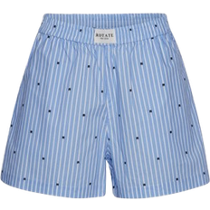 ROTATE Birger Christensen Elasticated Shorts - Blue