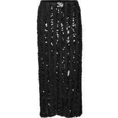 Vero Moda XL Skjørt Vero Moda Vmefa Mid Waist Long Skirt