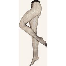 M Stützstrumpfhosen Wolford Feinstrumpfhose FINE NET 7005 BLACK