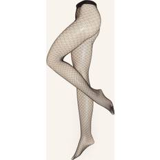 Wolford Støttestrømpebukser Wolford Fine Net Tights 7005 - Black