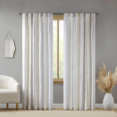 Geometric Window Curtain 2 Panels