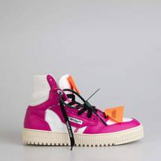 (UK 6) Off Court 3.0 Fuchsia High Top Leather Sneakers