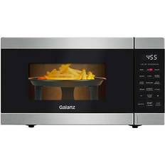 Galanz GSWWD09S1A09B 0.9 Cu Ft Air Fry Microwave Silver, Stainless Steel