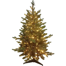 3-Foot Pre-Lit Warm White LED Noble Fir 36" H x 27" L x 27" D Christmas Tree