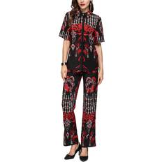 Multicolored Suits Burryco 2Pc Shirt & Pant Set