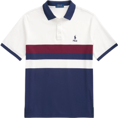 Men - Multicolored Polo Shirts Polo Ralph Lauren Classic Fit Soft Cotton Polo Shirt - White Multi