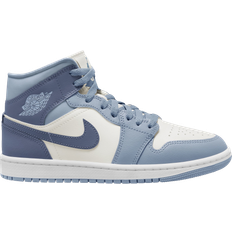 Nike Air Jordan 1 Mid W - Sail/Blue Grey/White/Diffused Blue