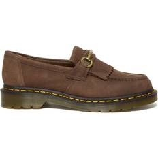 Dr. Martens Adrian Snaffle Leather Nubuck Shoes - Dark Brown