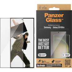 PanzerGlass Ultra-Wide Fit with EasyAligner Screen Protector for Galaxy S24 Ultra