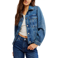 Denim - Women Outerwear Free People We The Free Jade Denim Jacket - High Dive