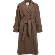 38 - Brun - Dame Frakker Object Women's Objkeily Coat - Morel