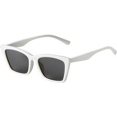 Vintage Classic Sunglasses White/Grey