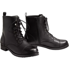 Wide Fit Lace Boots Lane Bryant Dream Cloud - Black