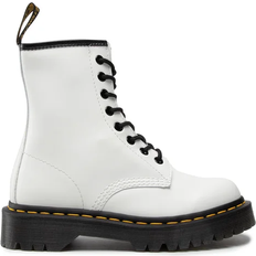 Dr. Martens 1460 Bex Smooth Leather Platform - White