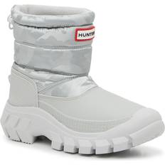 Hunter Boots Hunter Short Camo Waterproof Snow Boot - Women's Open Grey Camo Print