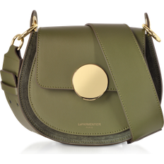 Le Parmentier Yucca Suede and Leather Shoulder Bag