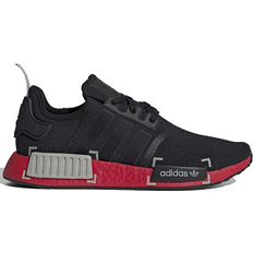 NMD R1 Black Grey Scarlet