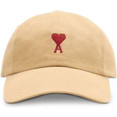 Caps Ami Paris de Coeur Embroidered Cap - Unisex - Neutrals