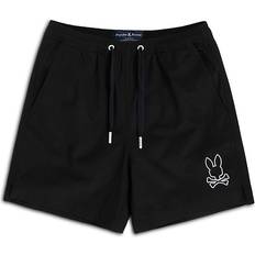 Psycho Bunny Parker Hydrochromic Logo Swim Trunks - Black