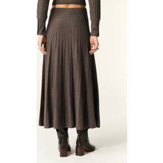 Brown Skirts Jada Pleated Skirt - Marron