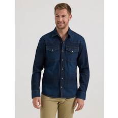 Lee Tops Lee All Purpose Western Denim Shirt - Blue