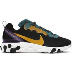 Nike React Element 55 PRM M - Black Mineral Cyan/Voltage Purple
