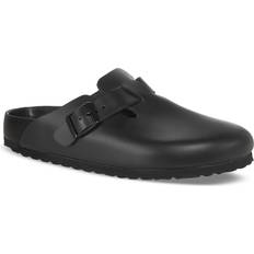 Birkenstock Clogs Birkenstock Boston Exquisite Leather Clogs - Black