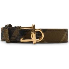 Burberry Women Belts Burberry Women's Check Rocking Horse Check Belt - Brown