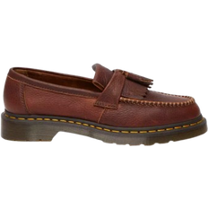 49 ½ Loafers Dr. Martens Adrian Yellow Stitch Ambassador Leather Loafers - Cashew