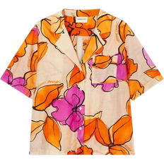 Fabienne Chapot Brock Floral Print Blouse - Mimosa/Cassis