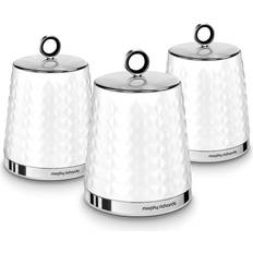 Kitchen Accessories Morphy Richards Dimensions White Kitchen Container 3pcs 1.3L