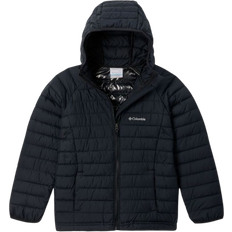 Reflectors Jackets Columbia Kid's Powder Lite II Hooded Jacket- Black