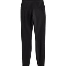 Fitness Leggings H&M DryMove Pocket-Detail Sports Leggings - Black