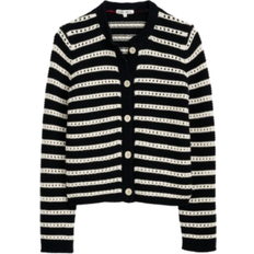 Buttons - Men Cardigans Alex Mill Hailey Cardigan - Black/Ivory