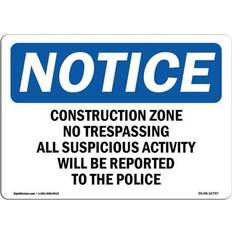 Office Supplies SignMission OSHA Notice Sign 12 x 18 in.