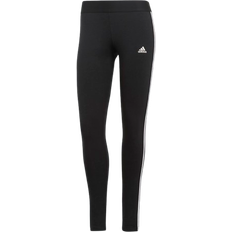 Elastano/Lycra/Spandex Medias y Ligas Adidas Women's 3-Stripes Leggings - Black/White