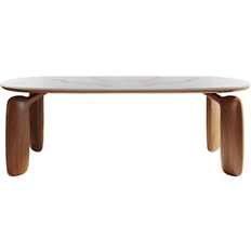 Quadratic Dining Tables Hokku Designs Rayya Oval 31.5 H x 70.9 W x 31.5 D Dining Table 31.5"